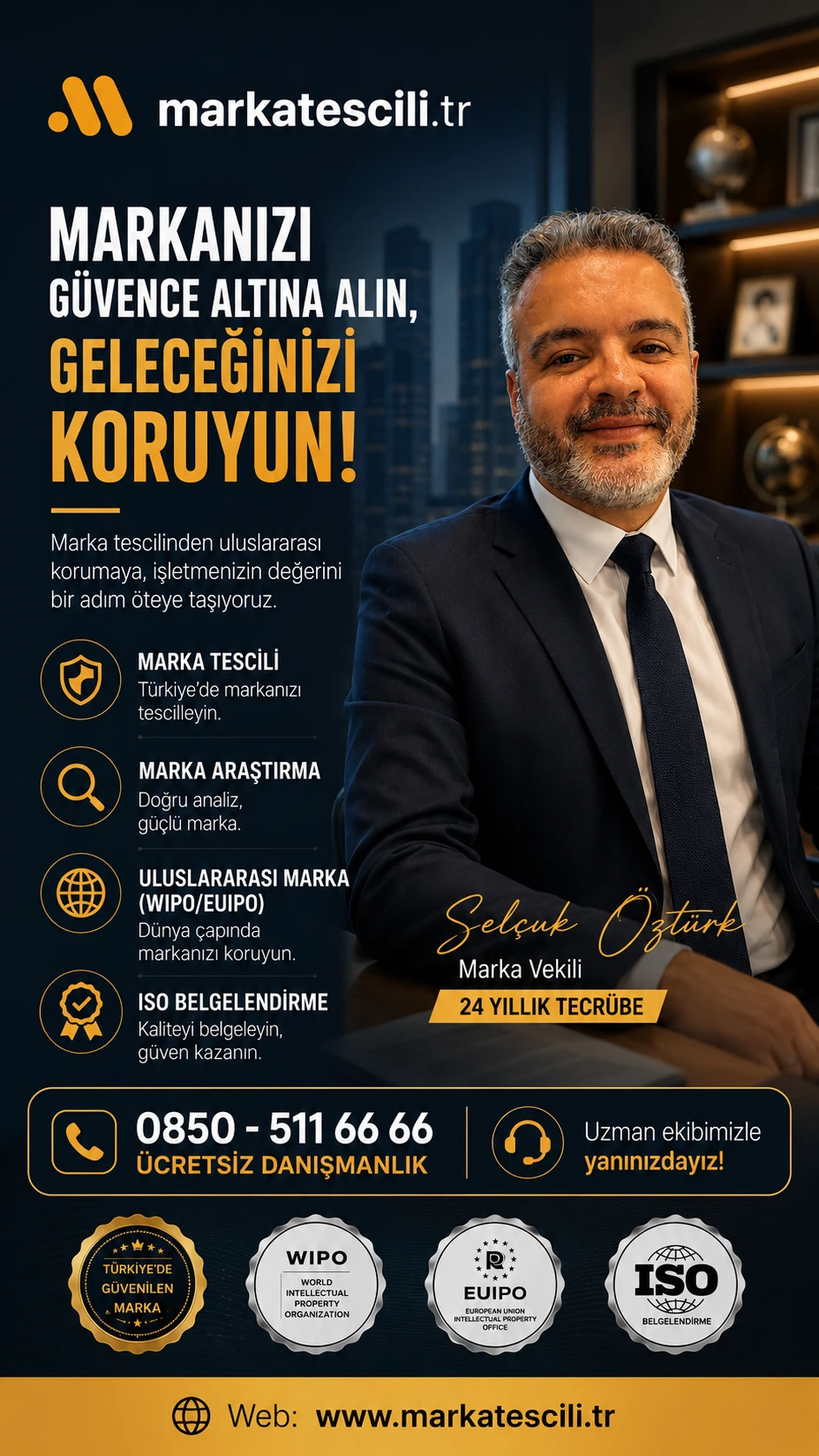 Selçuk Öztürk — markatescili.tr Instagram Story